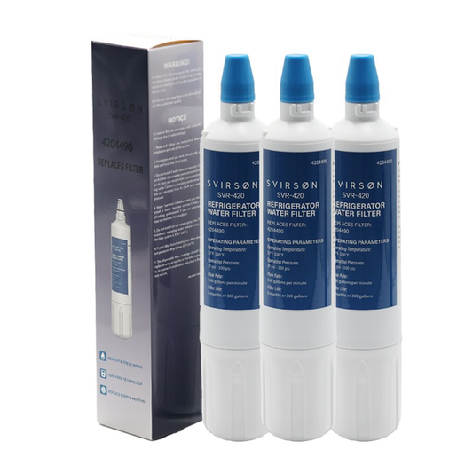 4204490 Water Filter Replacement 3 Pack | SVIRSON®
