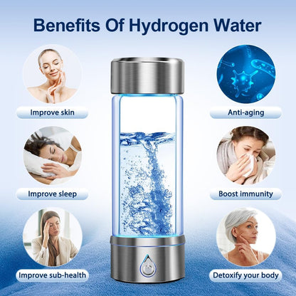 Premium Hydrogen Water Bottle Generator