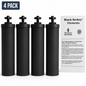 Genuine Black Berkey® Elements 4 Pack Replacement Filters for Gravity Systems