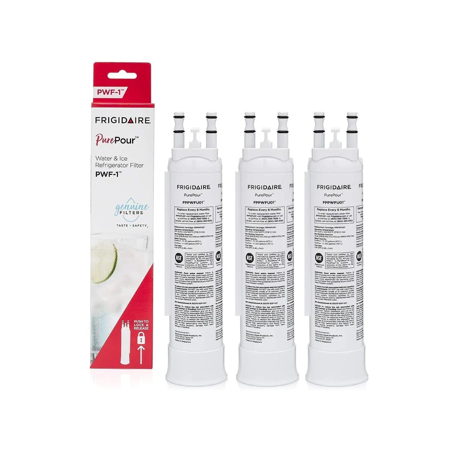 Frigidaire Fppwfu01 PurePour PWF-1 Water Filter Frigidaire