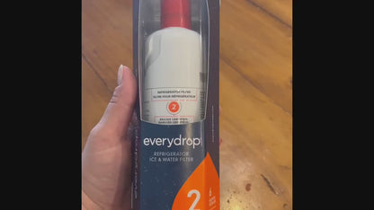 everydrop by Whirlpool Ice and Water Refrigerator Filter 2, EDR2RXD1, Single-Pack